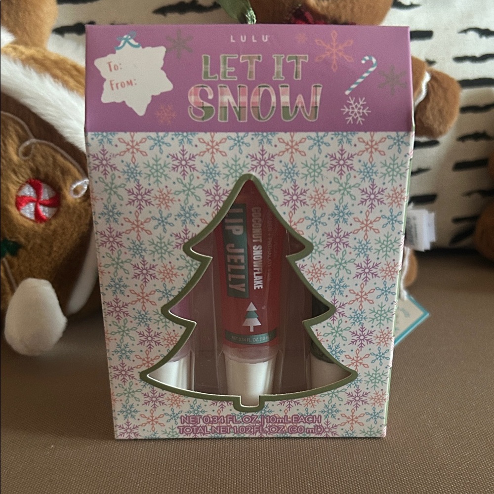 Lip Jellies Set - lavender, coconut snowflake and spearmint